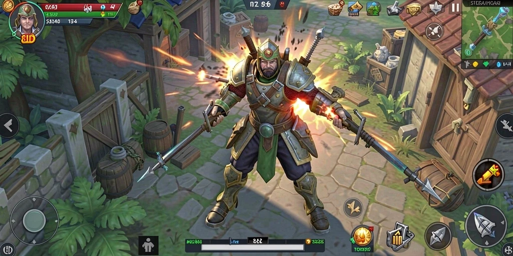 Tampilan gameplay strategis yang seru di 8ID.