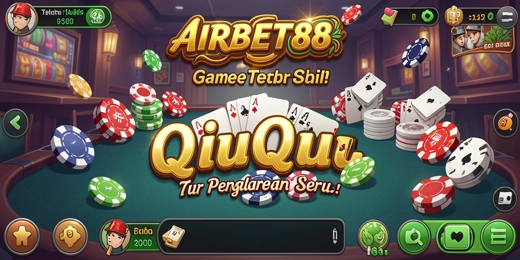 Tampilan gameplay QiuQiu yang seru di AIRBET88.