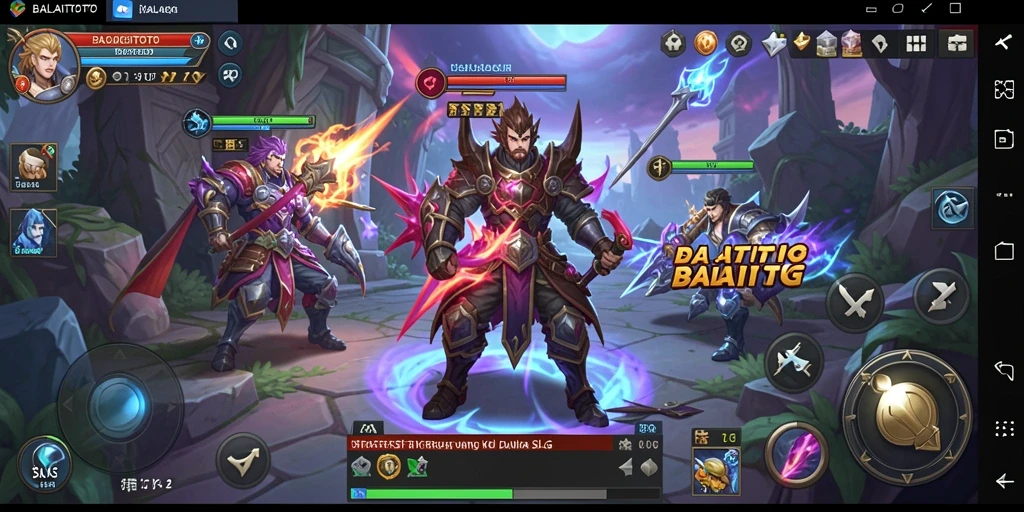 Tampilan gameplay yang mendebarkan di BALAITOTO.