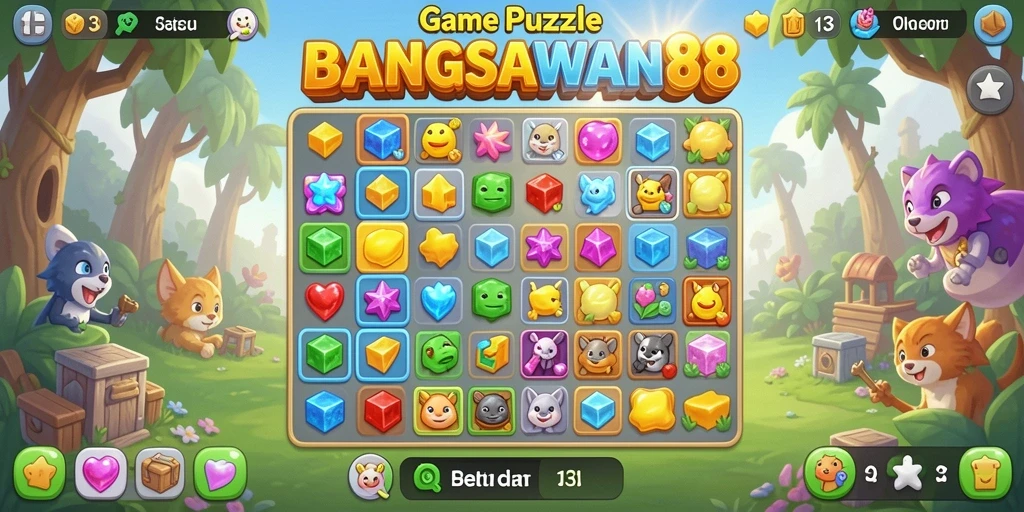 Tampilan gameplay seru dalam BANGSAWAN88 dengan level yang penuh tantangan.