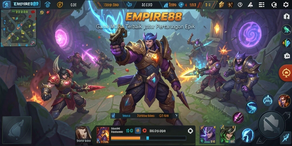 Gameplay seru di EMPIRE88 dengan pertarungan tim yang mendebarkan.