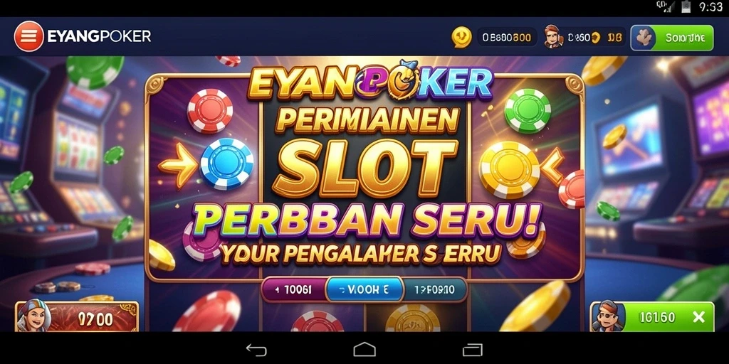 Tampilan menarik dari gameplay EYANGPOKER yang menghibur.