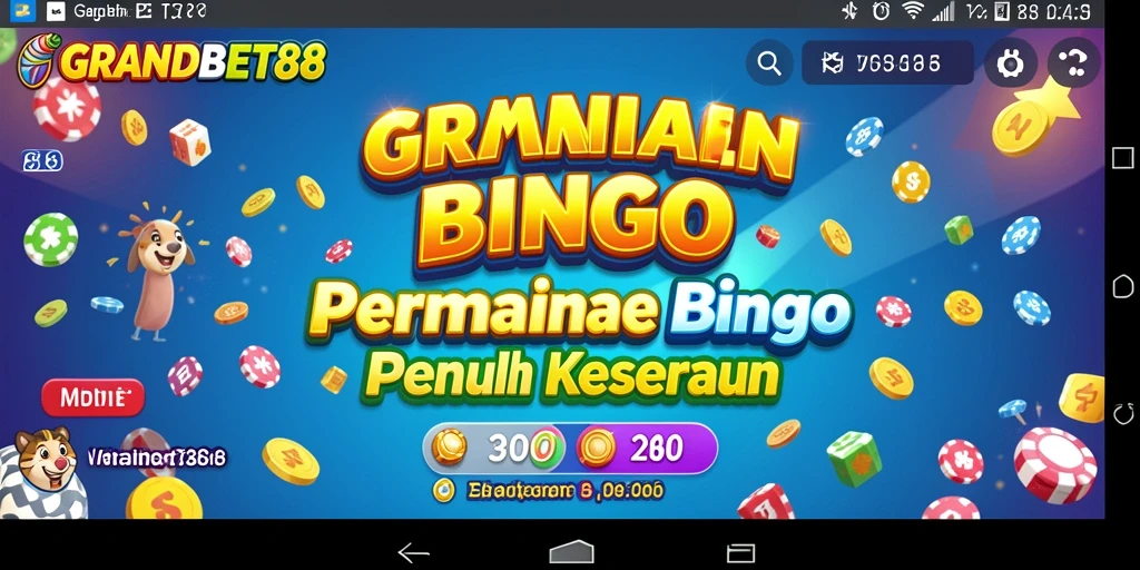 Tangkapan layar gameplay Bingo di GRANDBET88 yang menarik.