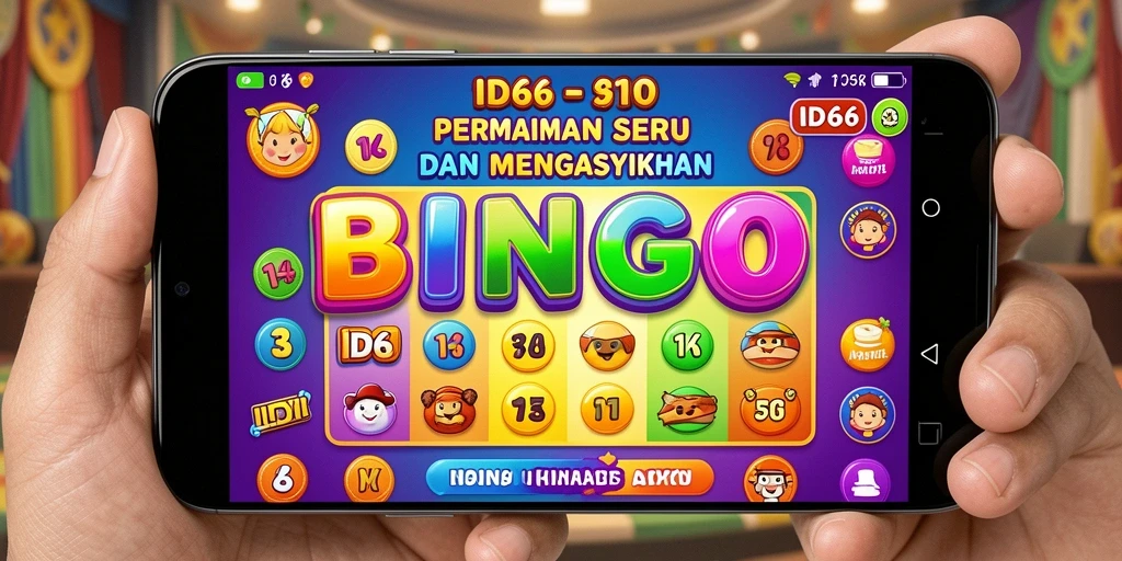 Gameplay menarik di aplikasi Bingo ID66 dengan interaksi sosial.