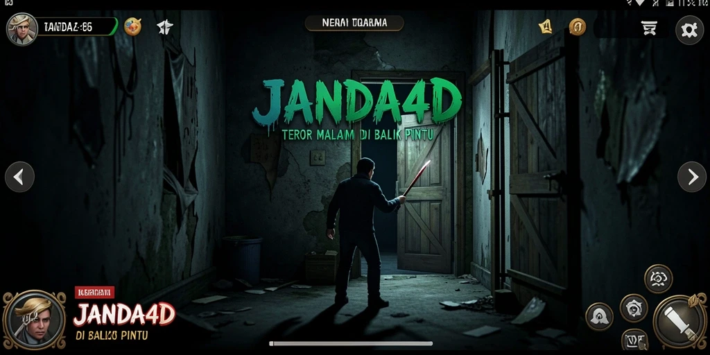 Gameplay JANDA4D yang memukau dengan elemen horor yang menegangkan.