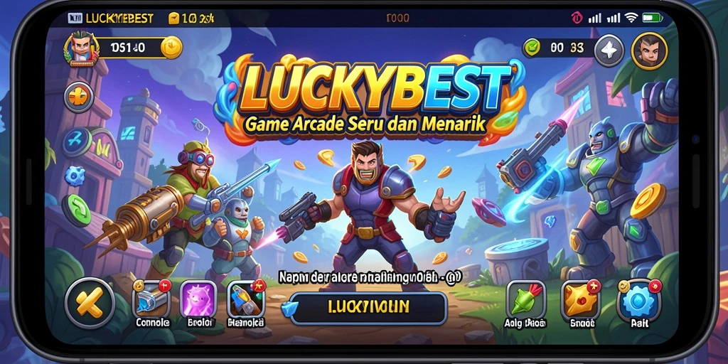 Screenshot gameplay LUCKYBEST dengan aksi seru dan grafis menakjubkan.