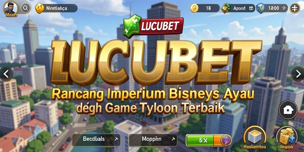 Tampilan gameplay <strong>LUCUBET</strong> yang menakjubkan dalam membangun bisnis.