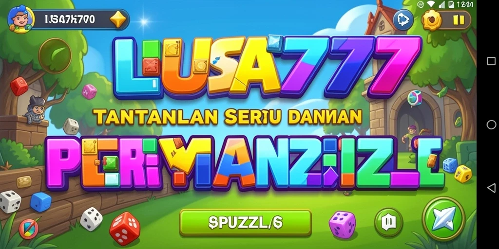 Tampilan gameplay seru dalam LUSA777 yang menguji otak.
