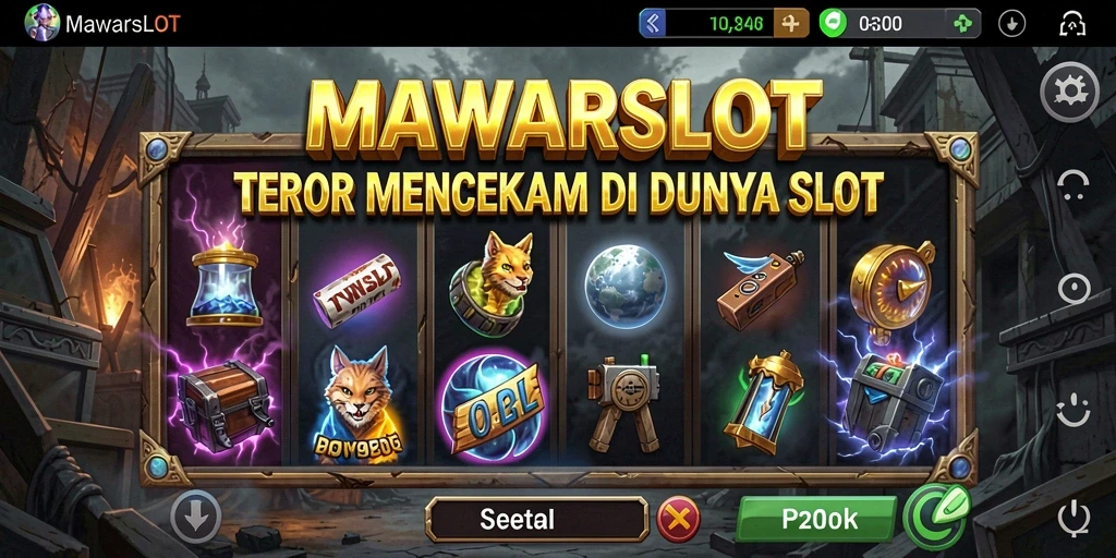 Gameplay MAWARSLOT yang mencekam dan mendebarkan.