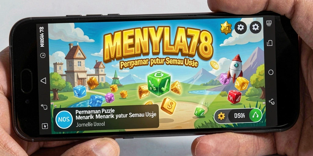 Screenshot MENYALA78 menunjukkan gameplay puzzle yang mengasyikkan.