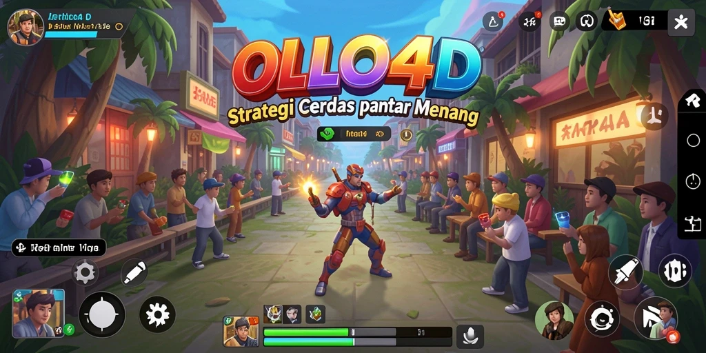 Tampilan gameplay dinamis dalam OLLO4D dengan strategi yang mendalam.