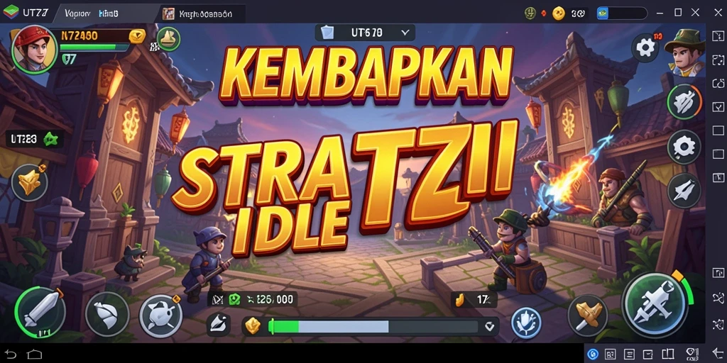 Tampilan gameplay UT77 yang menarik dan dinamis dengan elemen Idle.