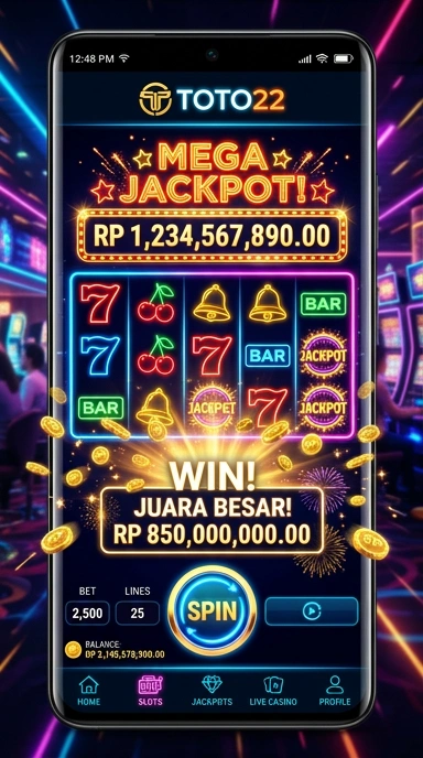 Screenshot halaman unduh aplikasi populer di toto22.